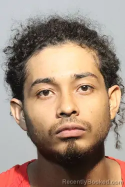 Mugshot of Jhosman Issac Zabala-Flores booked in Seminole County, Florida on August 20, 2026