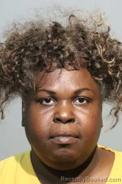 Mugshot of Shunteria Clark booked in Seminole County, Florida on August 20, 2026