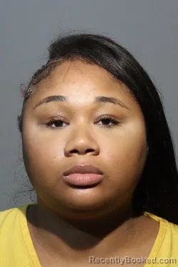 Mugshot of Danyiel Christina Johnson booked in Seminole County, Florida on August 21, 2026