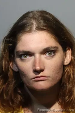 Mugshot of Mercedes Lynn Mendoza booked in Seminole County, Florida on August 21, 2026
