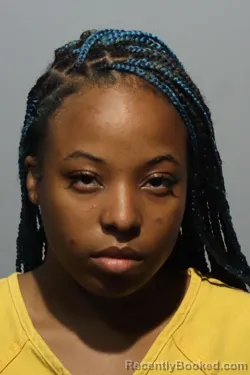 Mugshot of Brielle Kaelah Matthew booked in Seminole County, Florida on August 23, 2026
