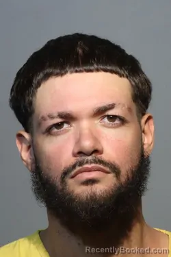 Mugshot of Michael Anthony Ortiz booked in Seminole County, Florida on August 23, 2026