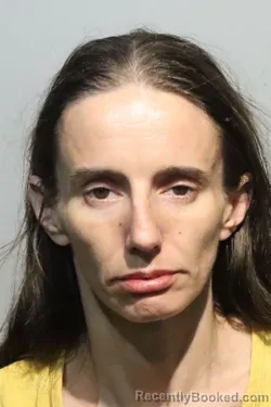Mugshot of Mary Ellen Szraga booked in Seminole County, Florida on August 24, 2026