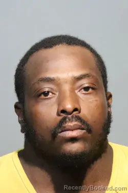 Mugshot of Jamikel Odell Harrell booked in Seminole County, Florida on August 24, 2026