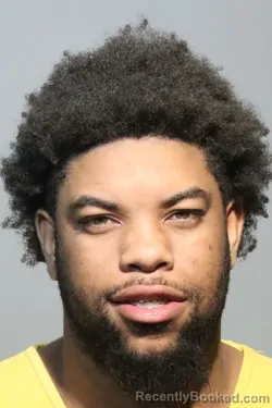 Mugshot of Caleb Jamal Hughes booked in Seminole County, Florida on September 8, 2026