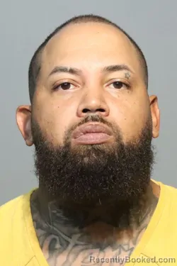 Mugshot of Hector Manuel Rivera booked in Seminole County, Florida on September 13, 2026