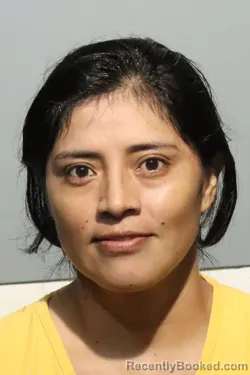 Mugshot of Angela Martina Vasquez Geronimo booked in Seminole County, Florida on October 10, 2026