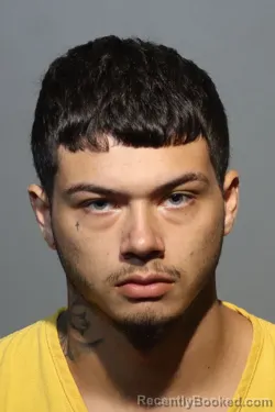 Mugshot of Adrian Enrike Velez Diaz booked in Seminole County, Florida on October 12, 2026