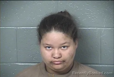 Mugshot of KAYLA CHRISTINE JONES booked in Wyandotte County, Kansas on March 7, 2026