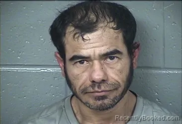 Mugshot of ALVARO REMBAO-ARGUELLES booked in Wyandotte County, Kansas on March 7, 2026