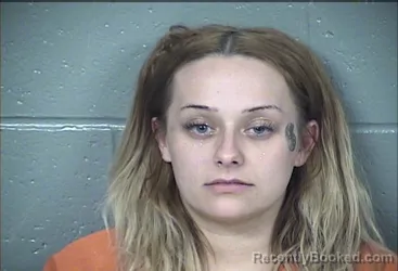 Mugshot of SAMANTHA JO BEACH booked in Wyandotte County, Kansas on March 9, 2026