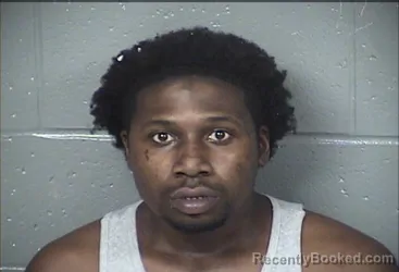 Mugshot of DEANDRE TREVON IRVIN booked in Wyandotte County, Kansas on March 10, 2026