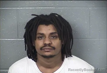 Mugshot of DAMIEN CORNELL RICHARDSON booked in Wyandotte County, Kansas on March 10, 2026