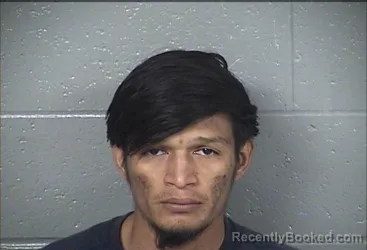 Mugshot of JHON ELEAN HERNANDEZ-MARTINEZ booked in Wyandotte County, Kansas on March 13, 2026