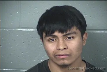 Mugshot of CRISTIAN RAMIREZ-PEREZ booked in Wyandotte County, Kansas on March 13, 2026