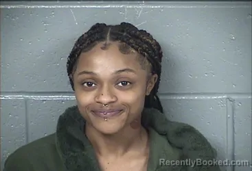 Mugshot of TAKYLA RICHARDSON booked in Wyandotte County, Kansas on March 16, 2026