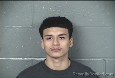 Mugshot of DANY ALEXZANDER CADENA booked in Wyandotte County, Kansas on March 16, 2026