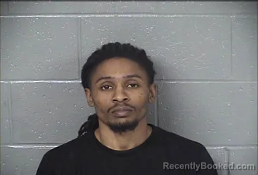 Mugshot of DARION CHARON LEGGETT booked in Wyandotte County, Kansas on March 17, 2026