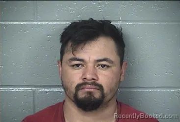 Mugshot of CARLOS MARTINEZ booked in Wyandotte County, Kansas on March 17, 2026