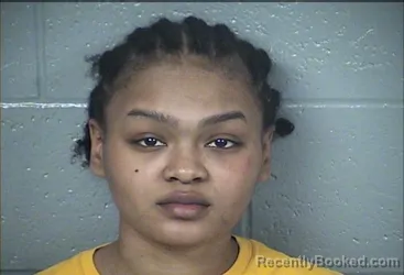 Mugshot of KALEAH MONAE RILEY booked in Wyandotte County, Kansas on March 18, 2026