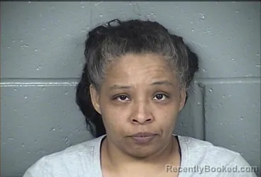 Mugshot of CANDICE JANICE HARRIS booked in Wyandotte County, Kansas on March 22, 2026