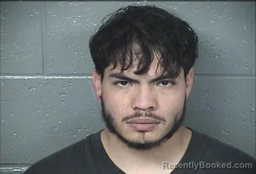 Mugshot of ABNER ESCARCEGA-JAQUEZ booked in Wyandotte County, Kansas on March 22, 2026