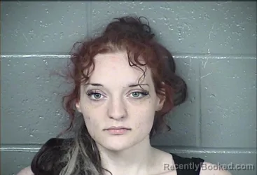 Mugshot of LINZEY LARAE BLAIR booked in Wyandotte County, Kansas on March 22, 2026