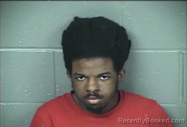 Mugshot of TAVEON LARON BURKE booked in Wyandotte County, Kansas on March 23, 2026