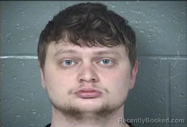 Mugshot of CONNOR JOSEPH JORDAN booked in Wyandotte County, Kansas on March 23, 2026