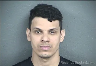 Mugshot of ROBINSON ALVAREZ-SOTO booked in Wyandotte County, Kansas on March 27, 2026