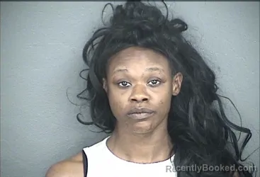 Mugshot of PARIS TIANA TEAGUES booked in Wyandotte County, Kansas on March 31, 2026