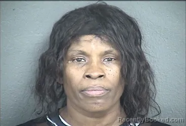 Mugshot of CECILIA YVETTE DANIELS booked in Wyandotte County, Kansas on April 3, 2026