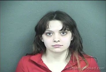 Mugshot of MARIAH FAITH EARNSHAW HAMM booked in Wyandotte County, Kansas on April 4, 2026