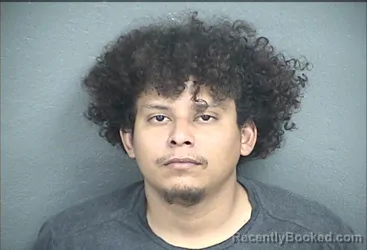 Mugshot of OSCAR RAYGOZA-ORTIZ booked in Wyandotte County, Kansas on April 25, 2026