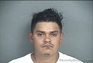 Mugshot of DERIC YAMIL PAZ FLORES booked in Wyandotte County, Kansas on April 26, 2026