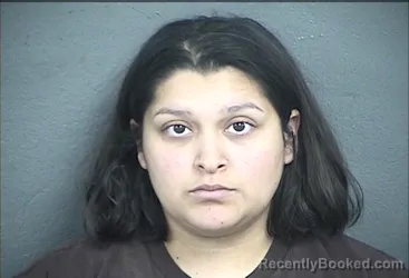 Mugshot of DEIRE SUGEY BUSTILLOS-VICUNA booked in Wyandotte County, Kansas on May 14, 2026