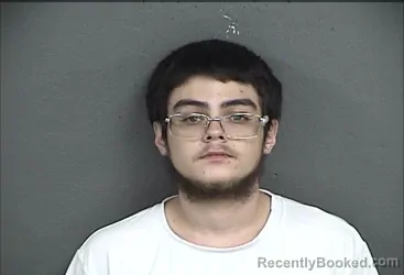 Mugshot of EMILIANO LUIS HANSON-HERRERA booked in Wyandotte County, Kansas on June 14, 2026