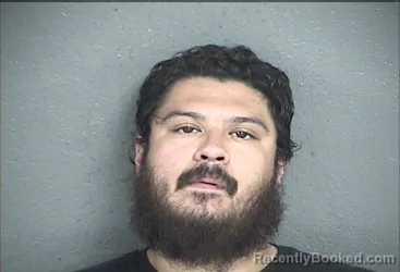 Mugshot of SERGIO GABRIEL VALLES booked in Wyandotte County, Kansas on June 14, 2026