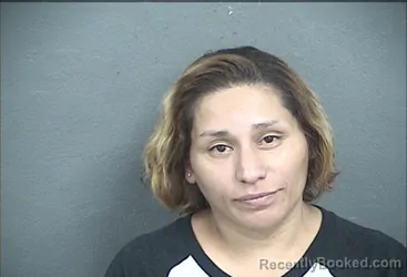 Mugshot of CYNTHIA ONDINE HERNANDEZ-SANCHEZ booked in Wyandotte County, Kansas on June 17, 2026