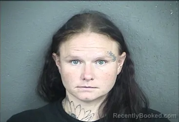 Mugshot of BRITTANIE NICHOLE GOLDSBERRY booked in Wyandotte County, Kansas on June 22, 2026