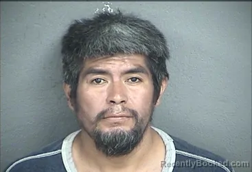 Mugshot of RUBEN ALEXANDER AGUILAR booked in Wyandotte County, Kansas on July 1, 2026