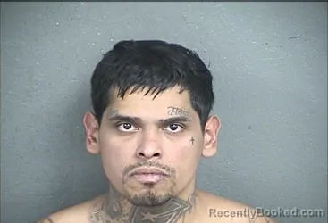 Mugshot of GERARDO EMANUEL MENDOZA booked in Wyandotte County, Kansas on July 6, 2026
