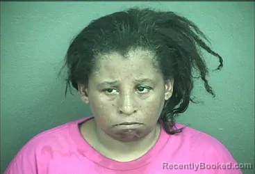Mugshot of PRECIOUS CHARISSE BROWN booked in Wyandotte County, Kansas on July 7, 2026