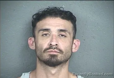 Mugshot of CHRISTOPHER ALAF GALVAN booked in Wyandotte County, Kansas on July 15, 2026