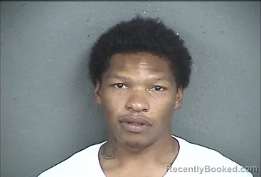 Mugshot of Terron Malik Wright booked in Wyandotte County, Kansas on July 24, 2026