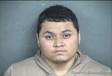 Mugshot of Samuel Enrique Hernandez-Gomez booked in Wyandotte County, Kansas on July 24, 2026