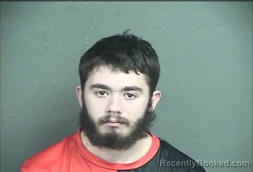 Mugshot of Aidan James Kerr booked in Wyandotte County, Kansas on July 27, 2026
