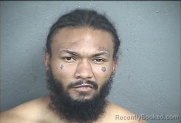 Mugshot of Aaron Malik Gudger booked in Wyandotte County, Kansas on August 3, 2026