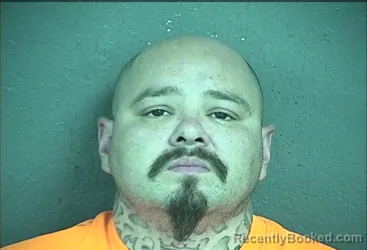 Mugshot of Matthew Anthony Mendoza booked in Wyandotte County, Kansas on August 4, 2026