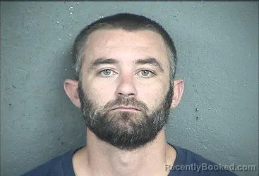 Mugshot of Garrett Ewing Allison booked in Wyandotte County, Kansas on August 6, 2026